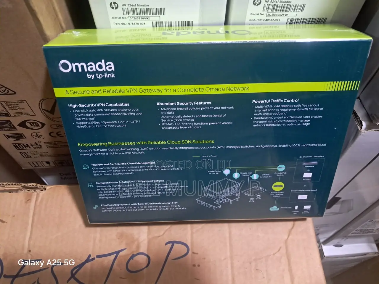 TP-Link Omada ER605 Gigabit VPN Gateway Wan Router