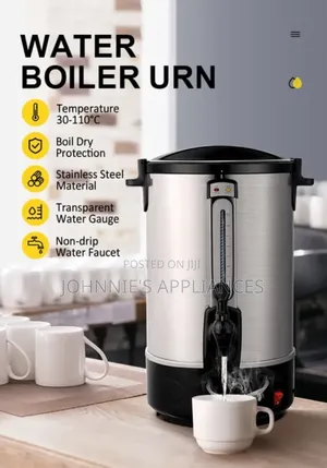 15L Stainless Steel Electric Hot Water Urn / Beverage Boiler With Tap