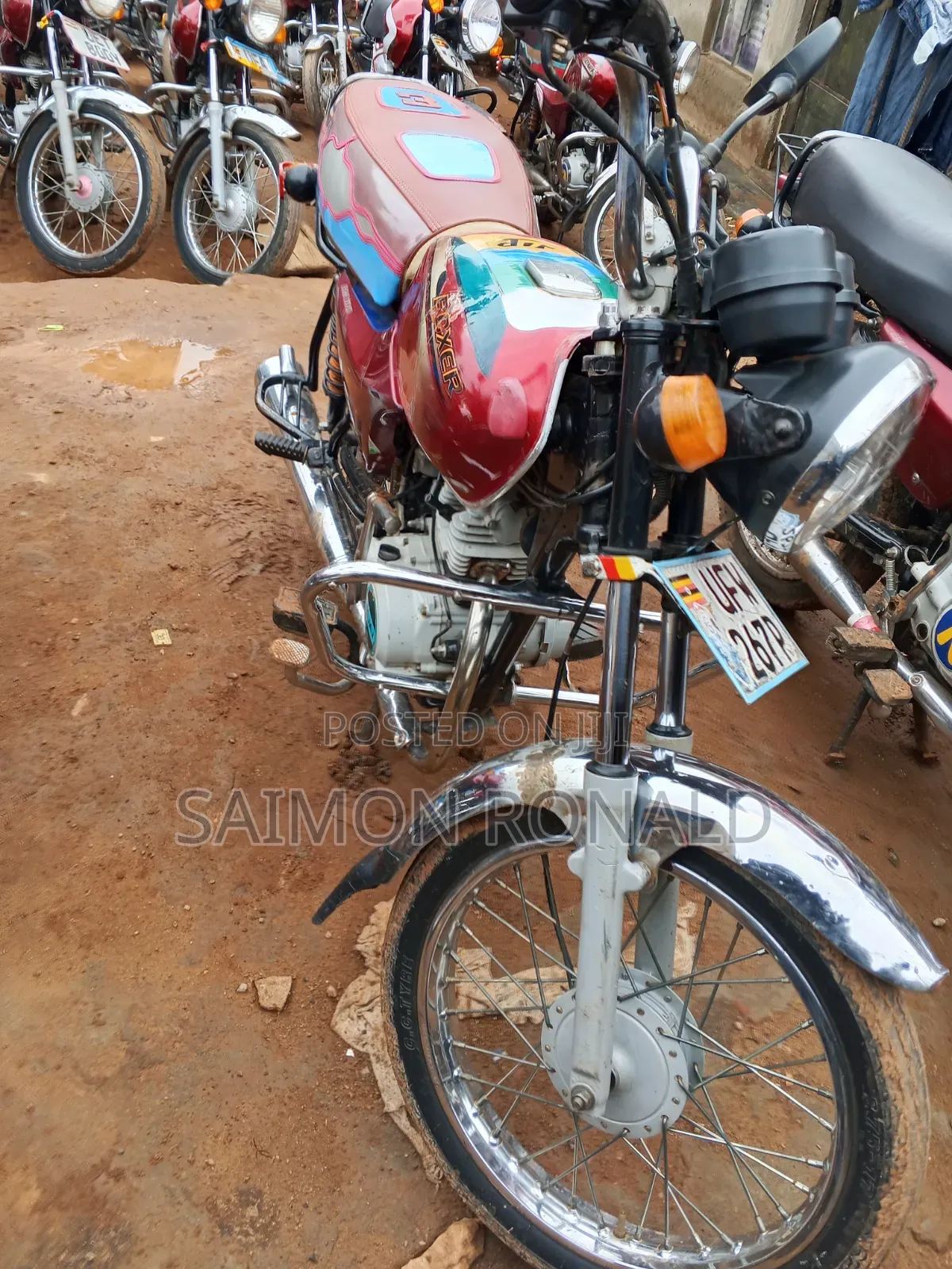 Bajaj Boxer 100 2020 Red
