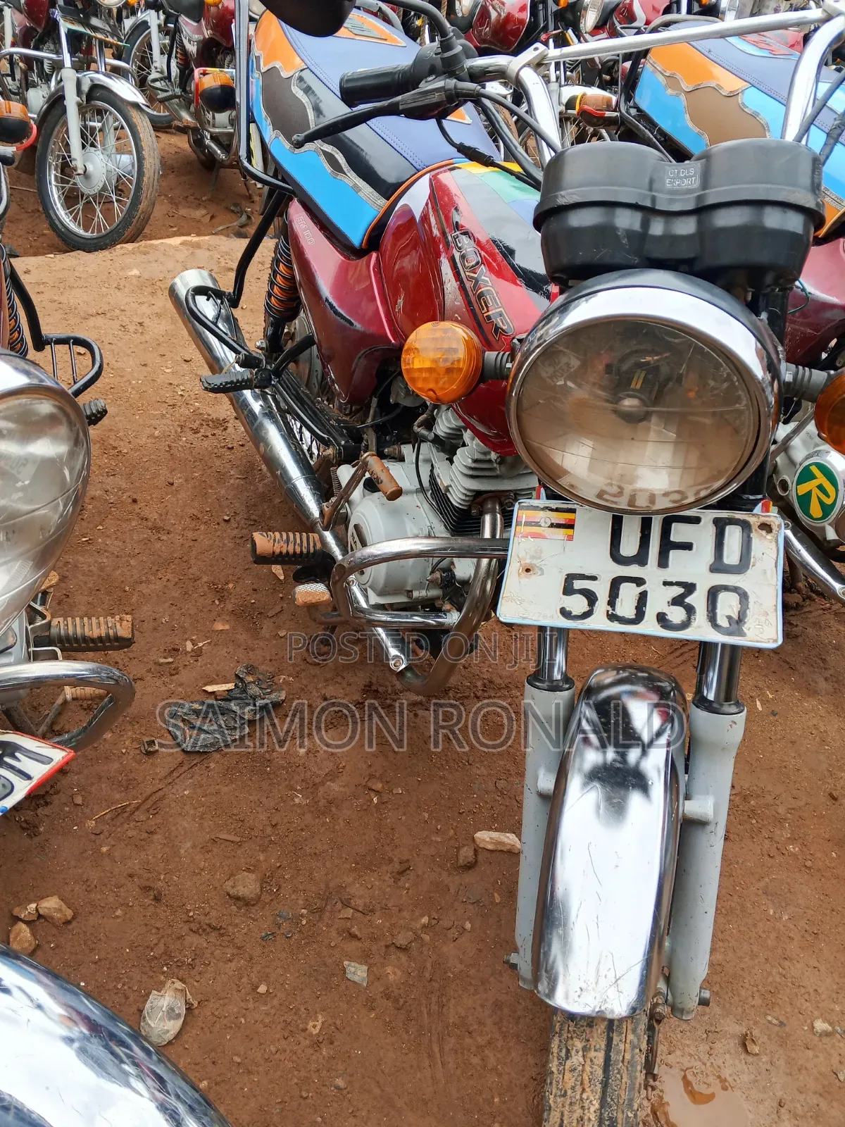 Bajaj Boxer 100 2020 Red