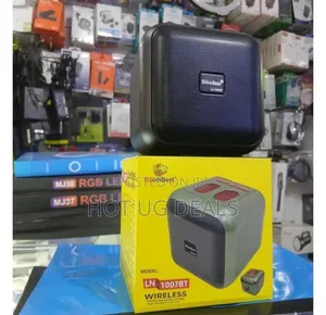 BoomBest LN-1007BT Mini Rechargeable Bluetooth Speaker – Black