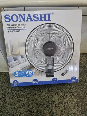 Sonashi 16" Wall Fan With Remote