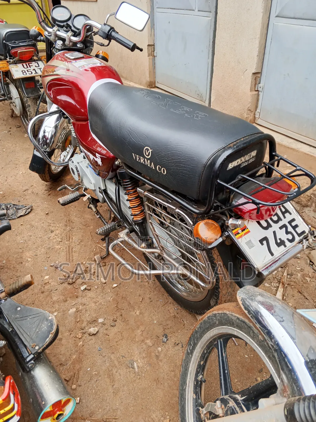 Bajaj Boxer 100 2025 Red