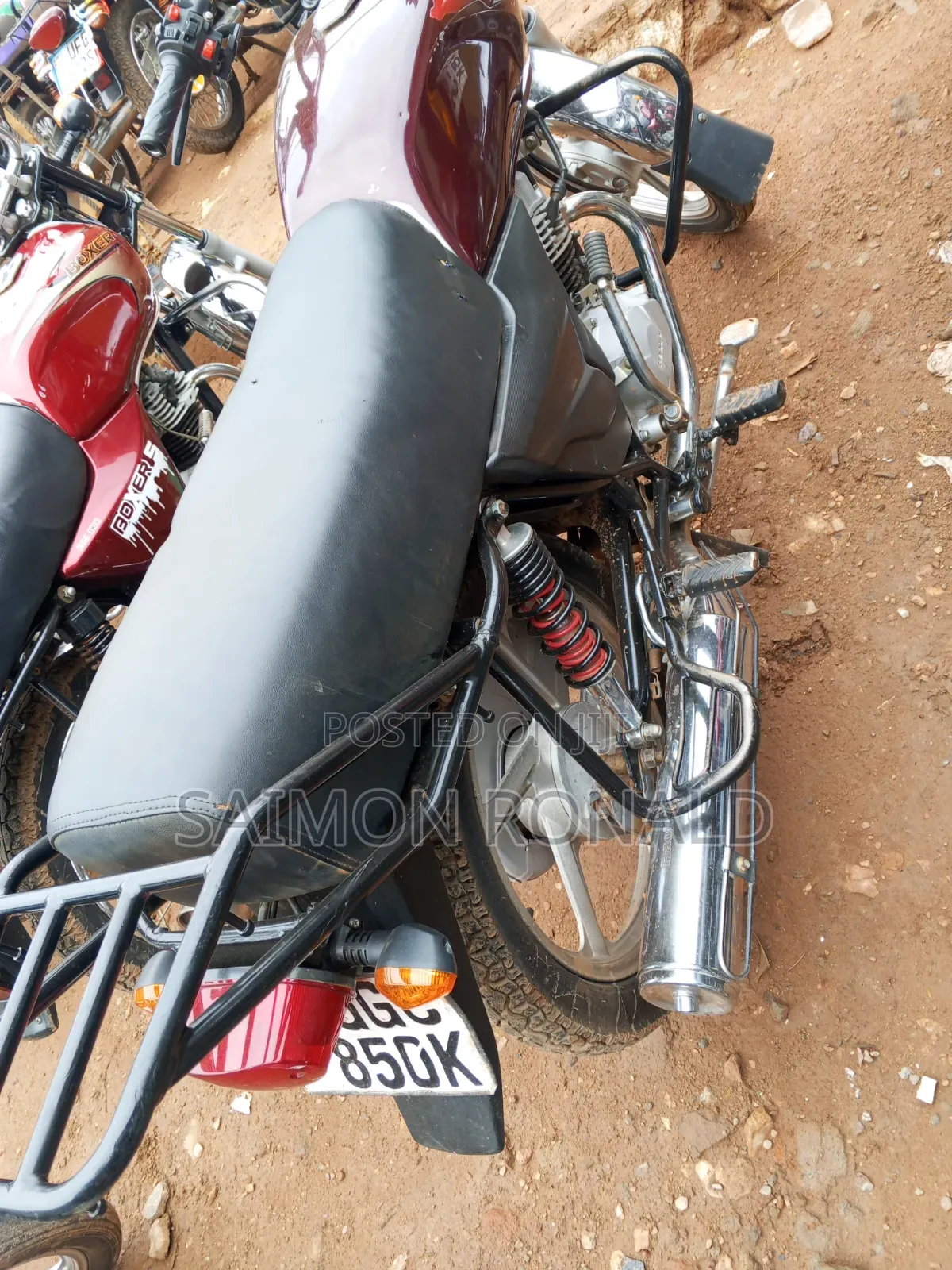 Bajaj Boxer 100 2025 Red