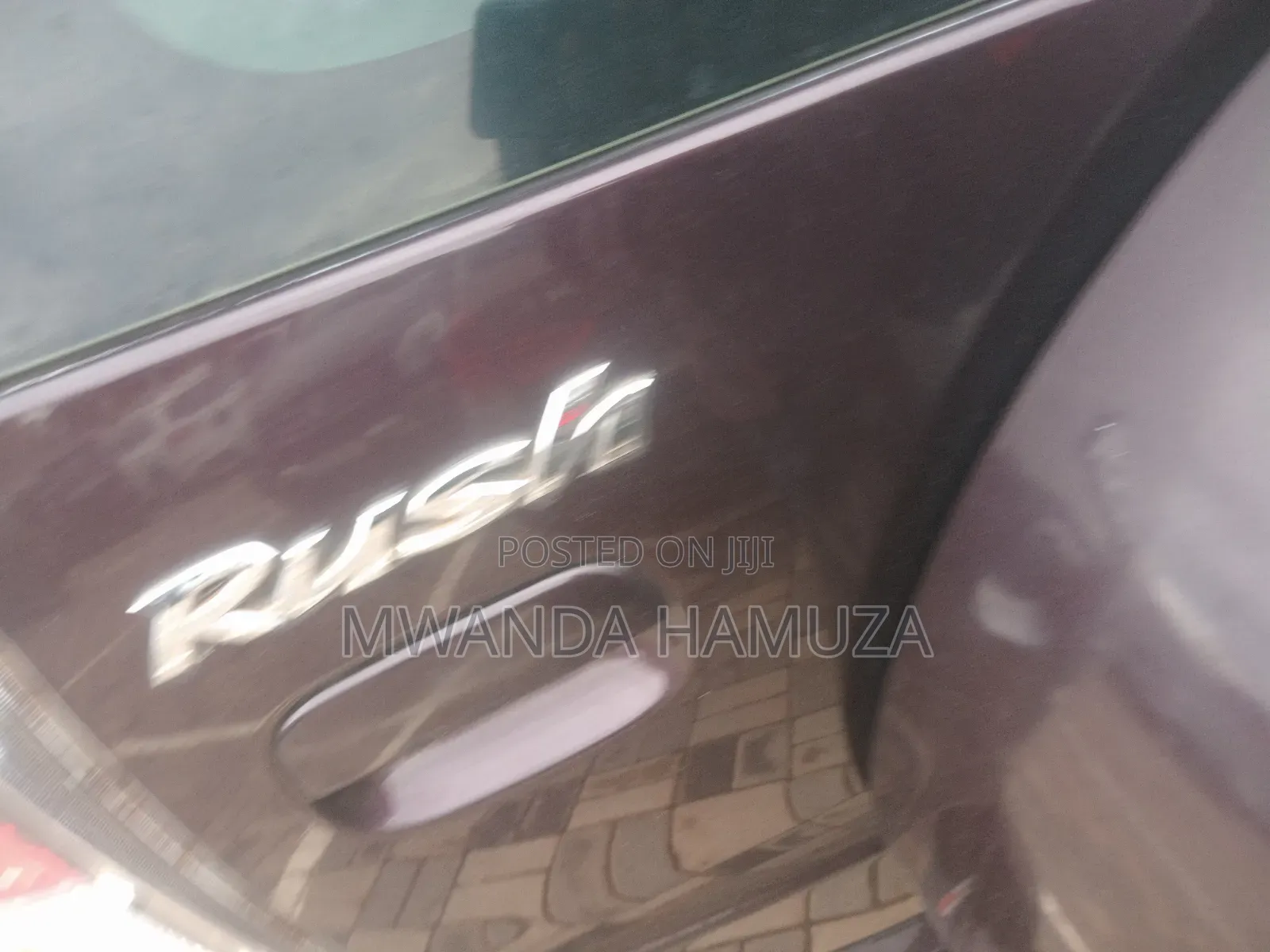 Toyota Rush 2012 Black
