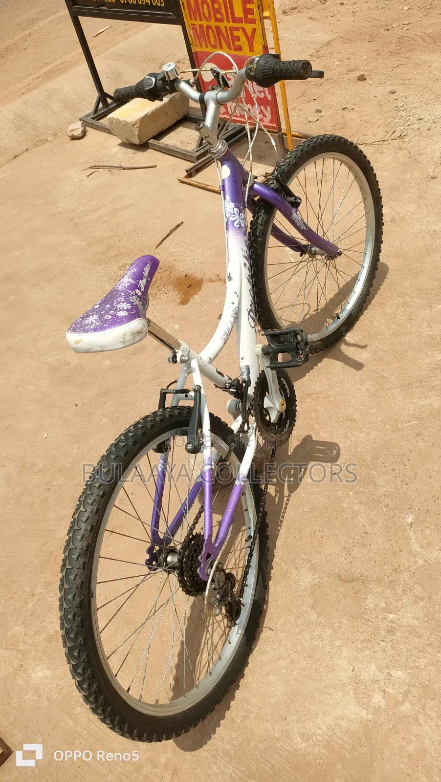 UK ProBike Melody Purple and White Youth/Kids Mountain Bike, 24inch.