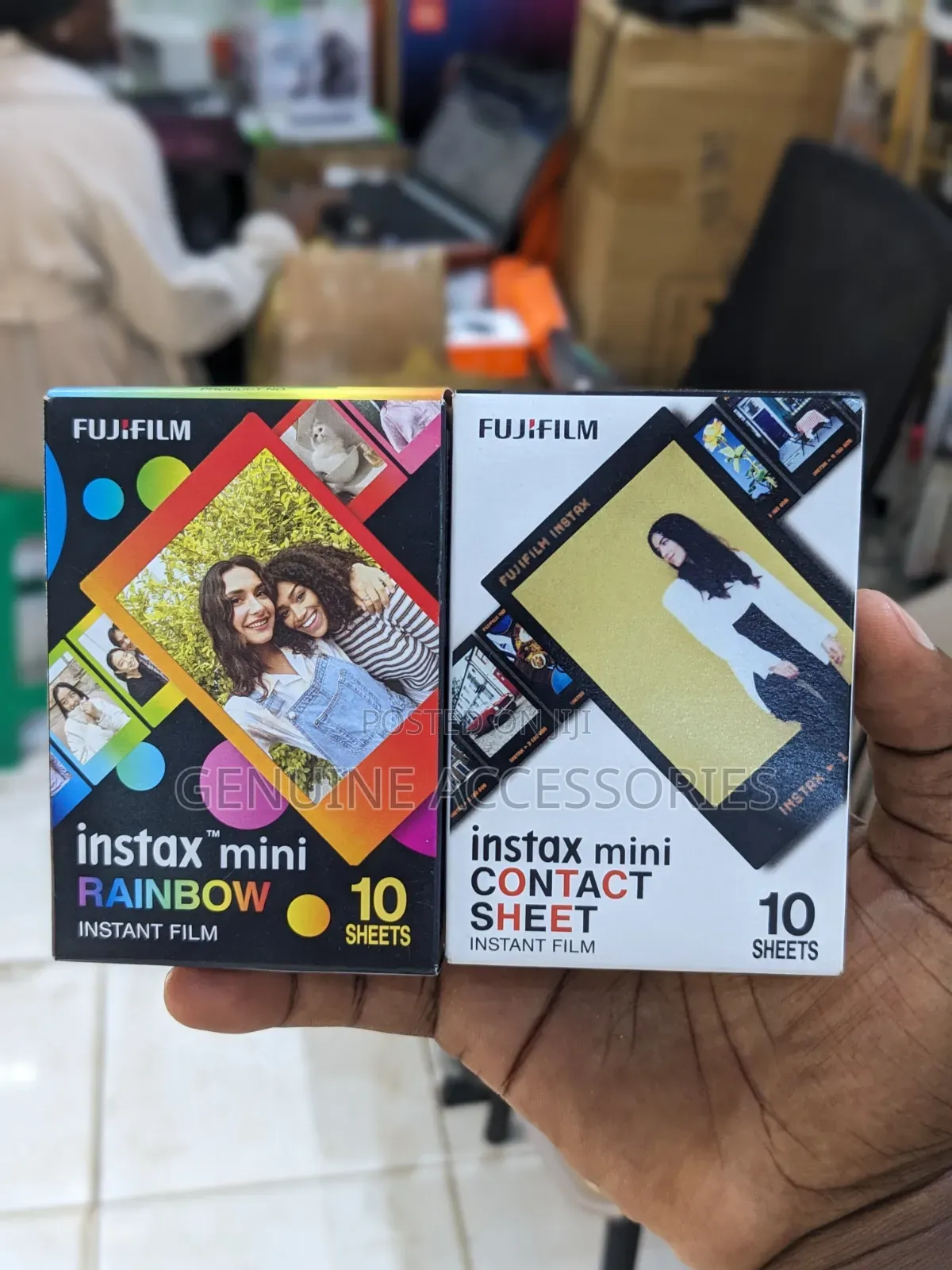 Fujifilm Instax Mini Film With Colored Borders