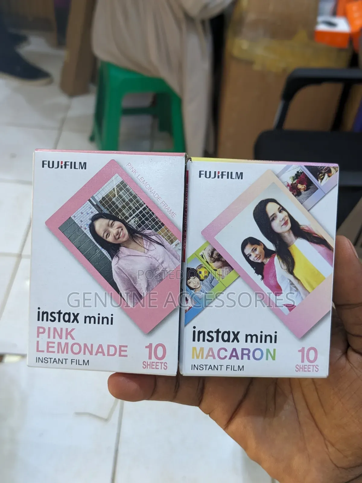 Fujifilm Instax Mini Film With Colored Borders