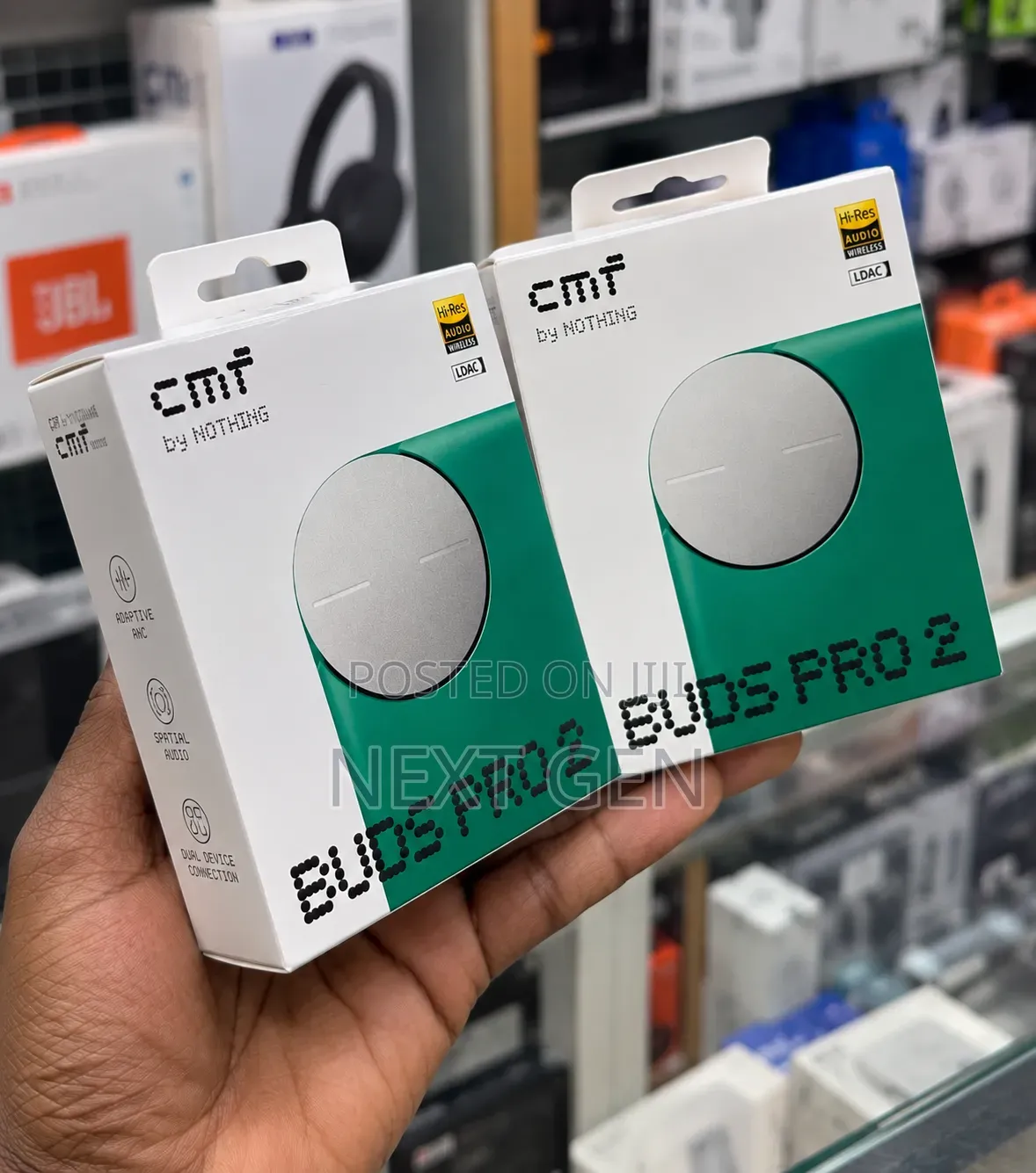 CMF Buds Pro 2 Wireless Earbuds – Hi-Res Audio + ANC