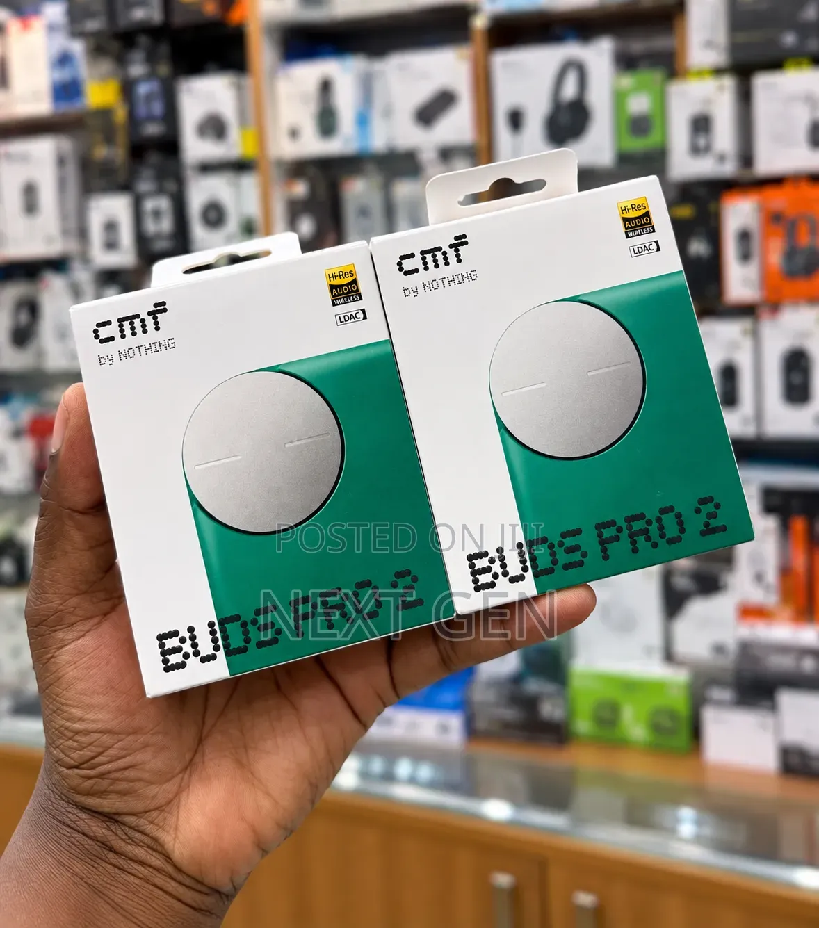 CMF Buds Pro 2 Wireless Earbuds – Hi-Res Audio + ANC
