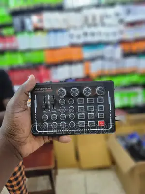 Portable External Live Sound Card,