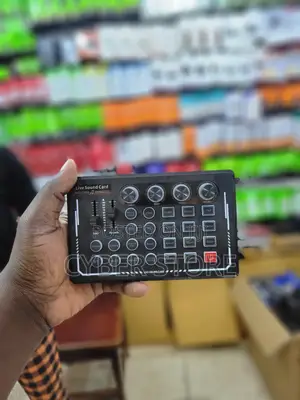 Portable External Live Sound Card,