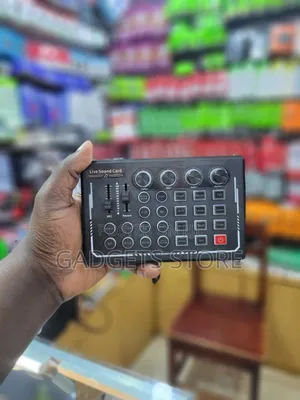 Portable External Live Sound Card,