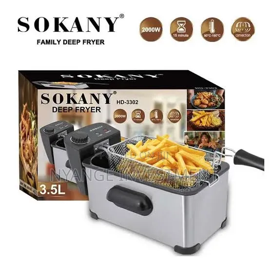Sokany Deep Fryer 3.5L . Deep Fryer 3.5L