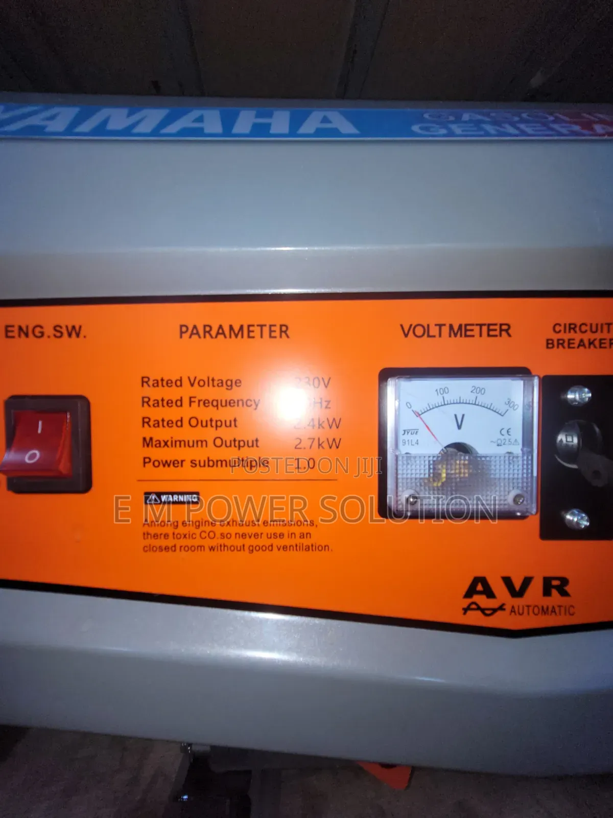 Yamaha Gasoline Original Generator