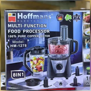Hoffmans Multi-Function Food Processor (Model HM-1278) 8-in-1 Kitchen
