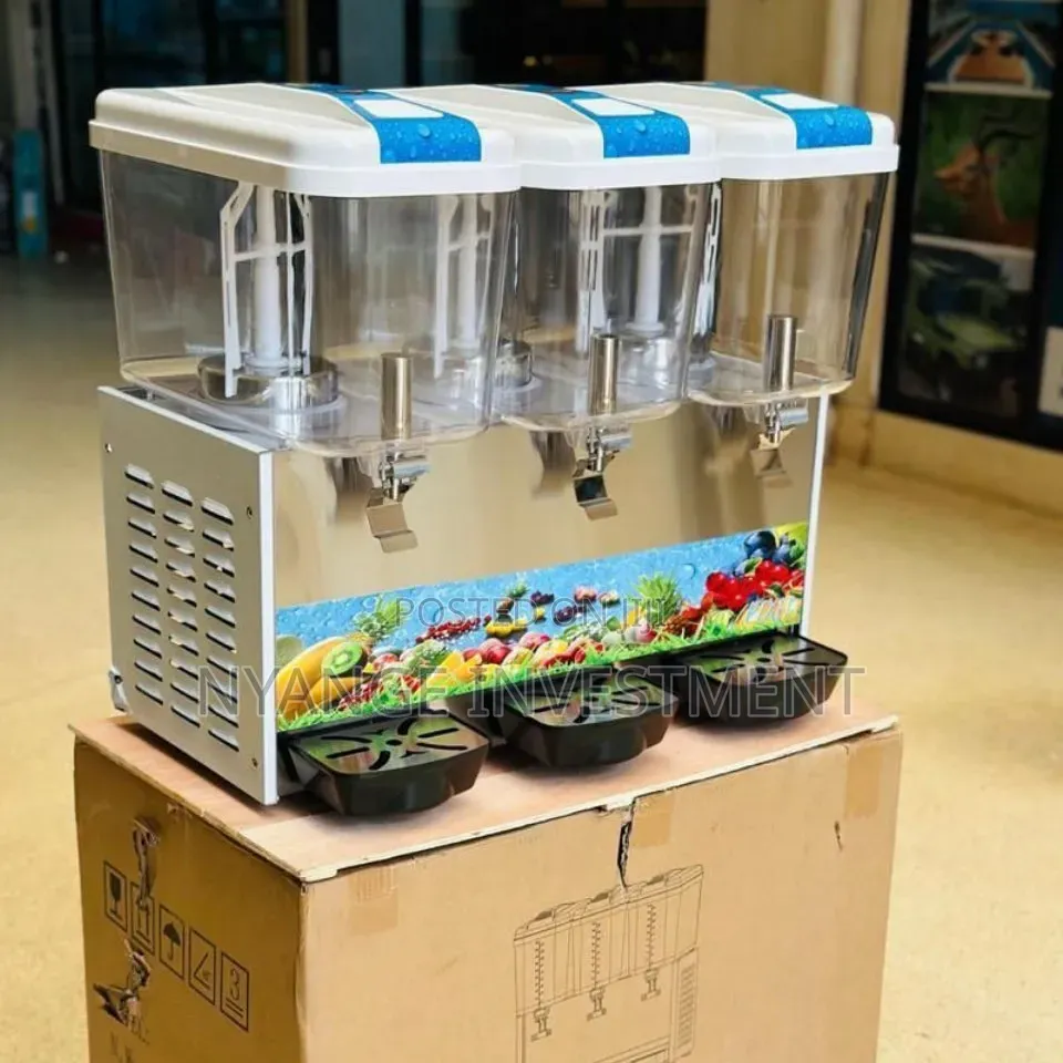 Triple Juice Dispenser. Juice Dispenser