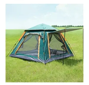 Automatic Camping Tent for 4 People - Multicolor