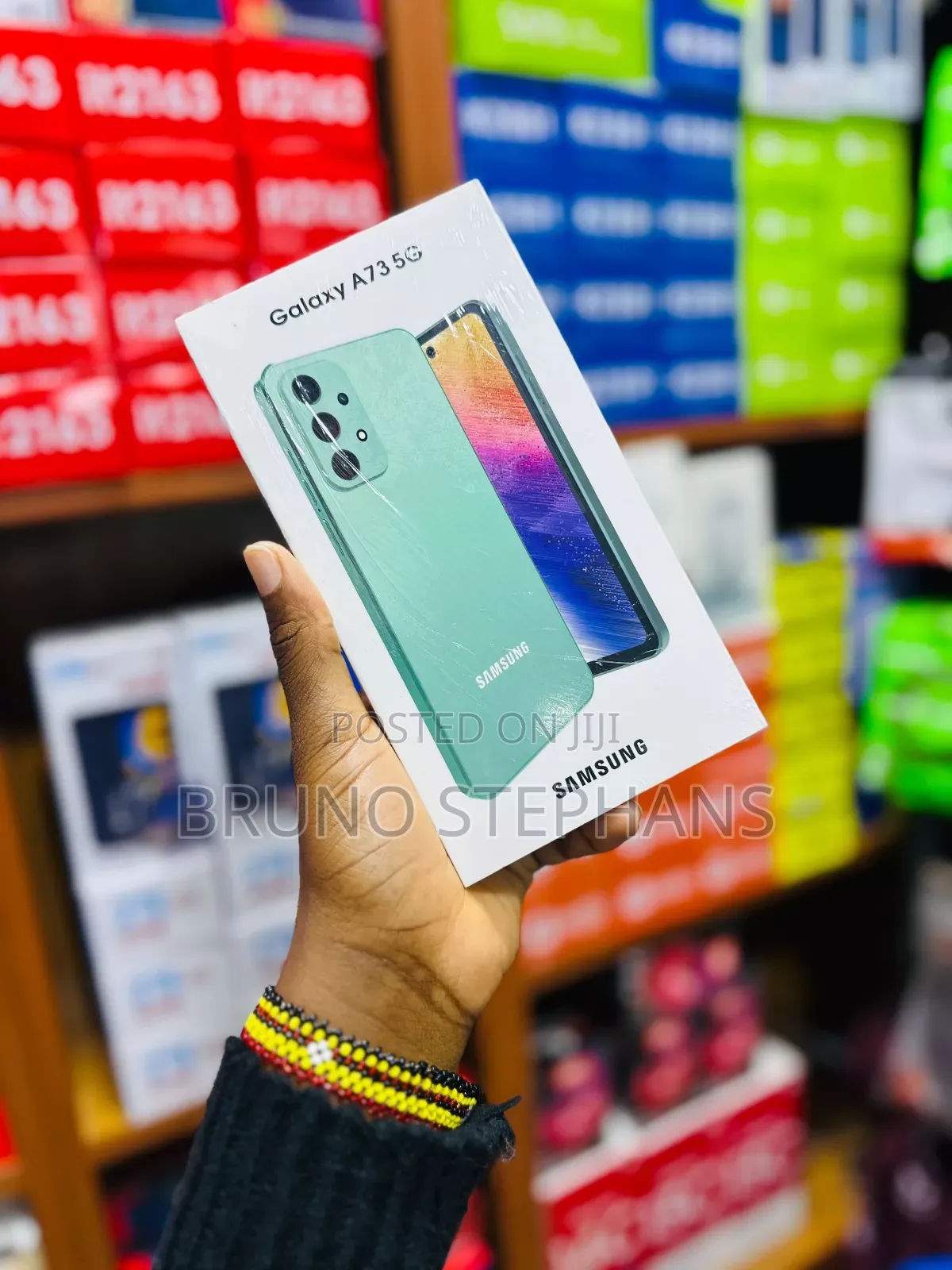 New Samsung Galaxy A73 5G 256 GB Green