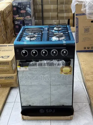 SPJ Cooker 3+1 Gas and Burner. SPJ Gas and Electric Cooker