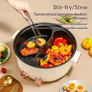 (2in1) Electric Cooking Pot