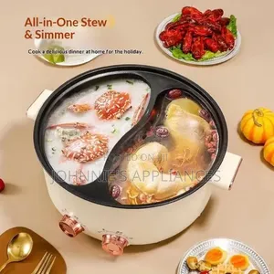 (2in1) Electric Cooking Pot