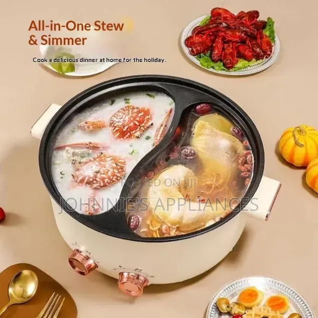 (2in1) Electric Cooking Pot