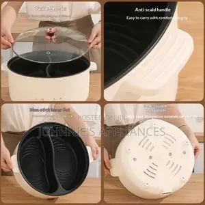 (2in1) Electric Cooking Pot