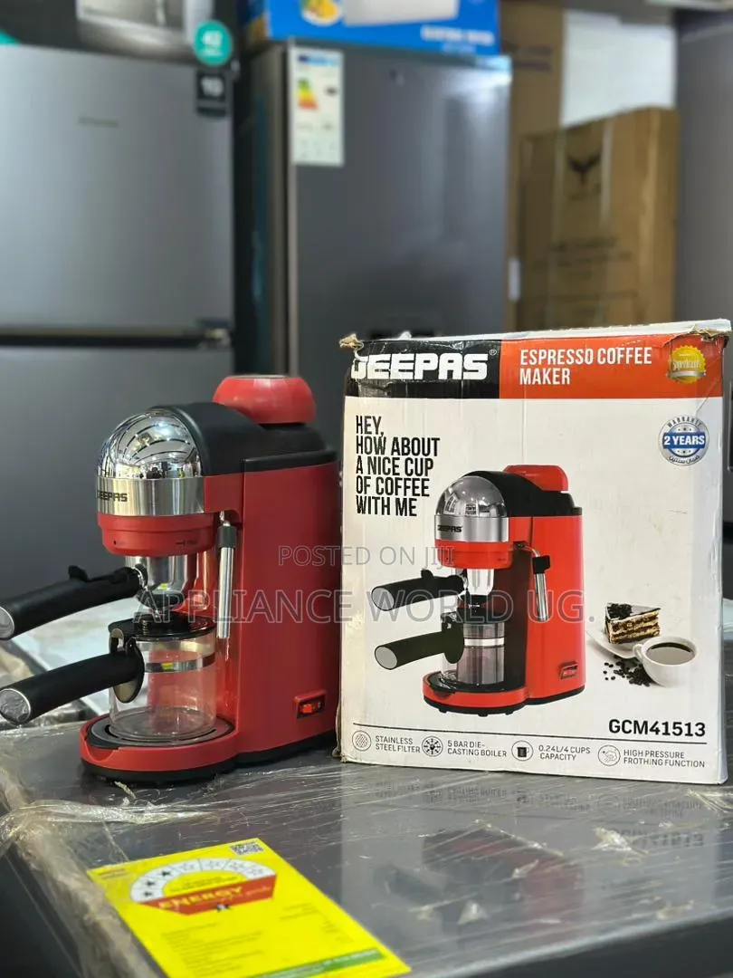 Geepas Expresso Coffee Machine at 20% Discount Price Offer
