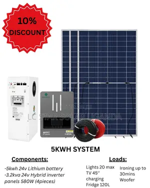 5Kwh Complete Solar System
