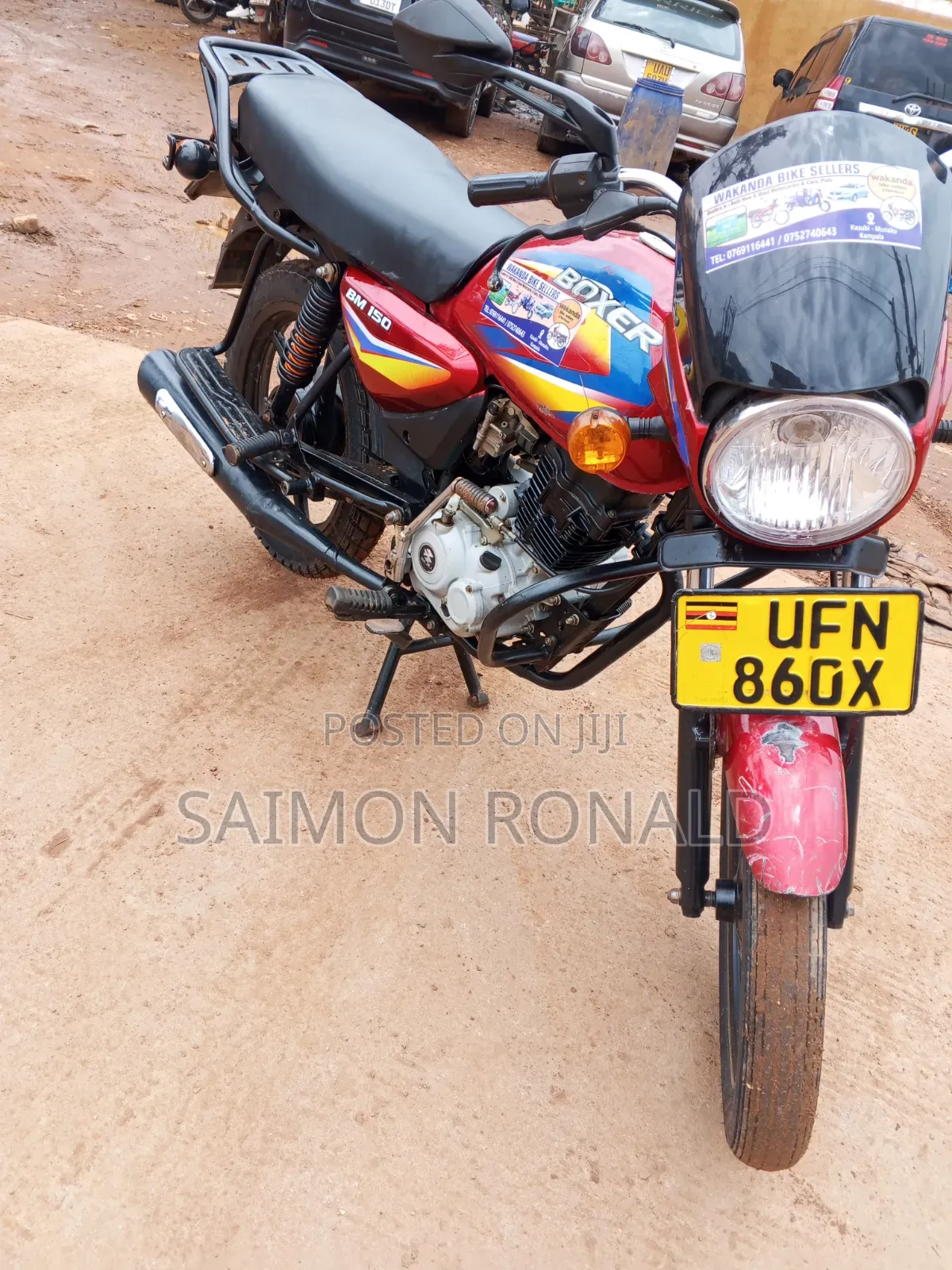 Bajaj Boxer 2021 Red