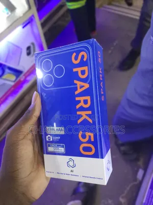 New Tecno Spark 50 128 GB Black