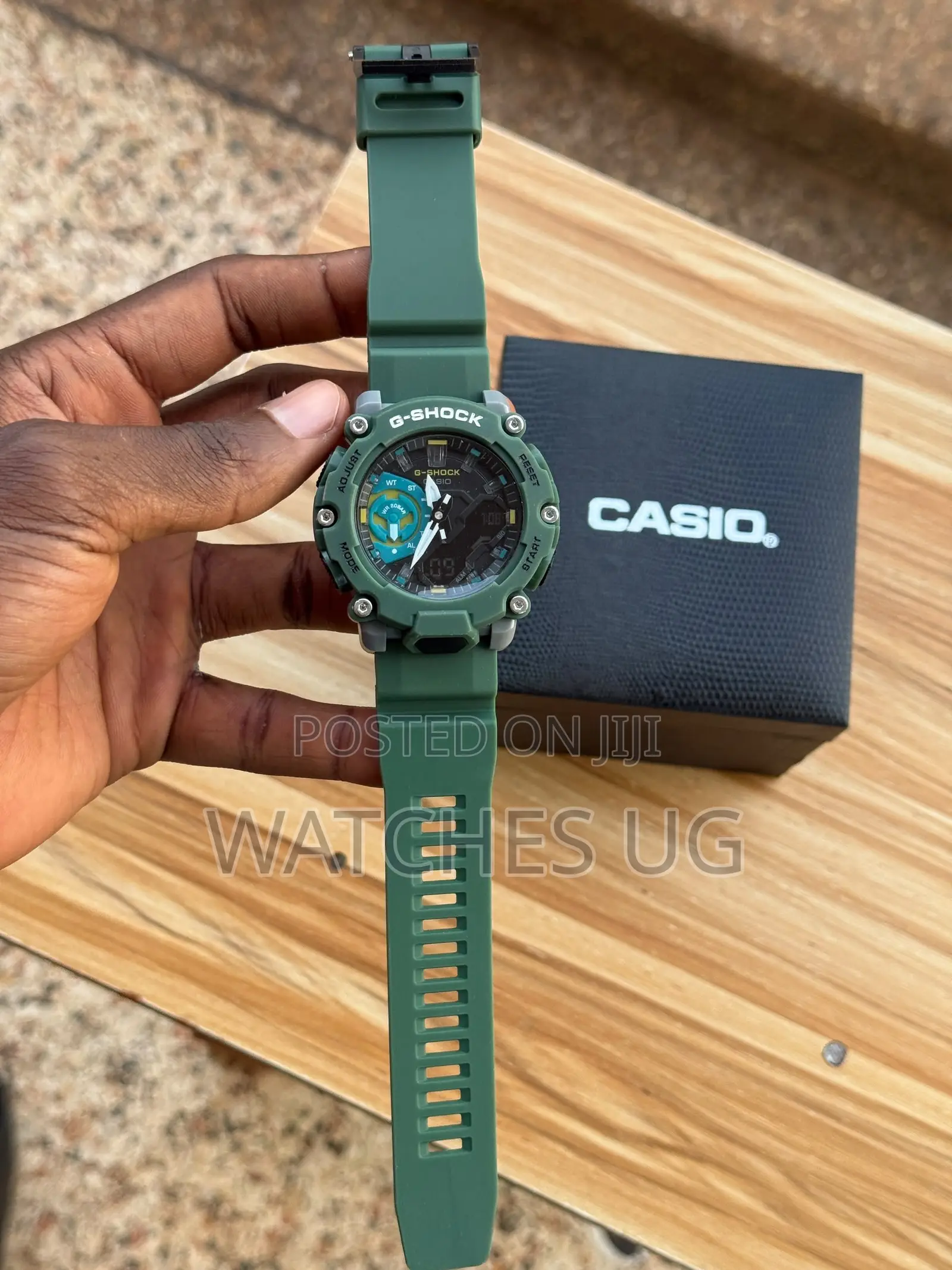 Green G Shock Casio