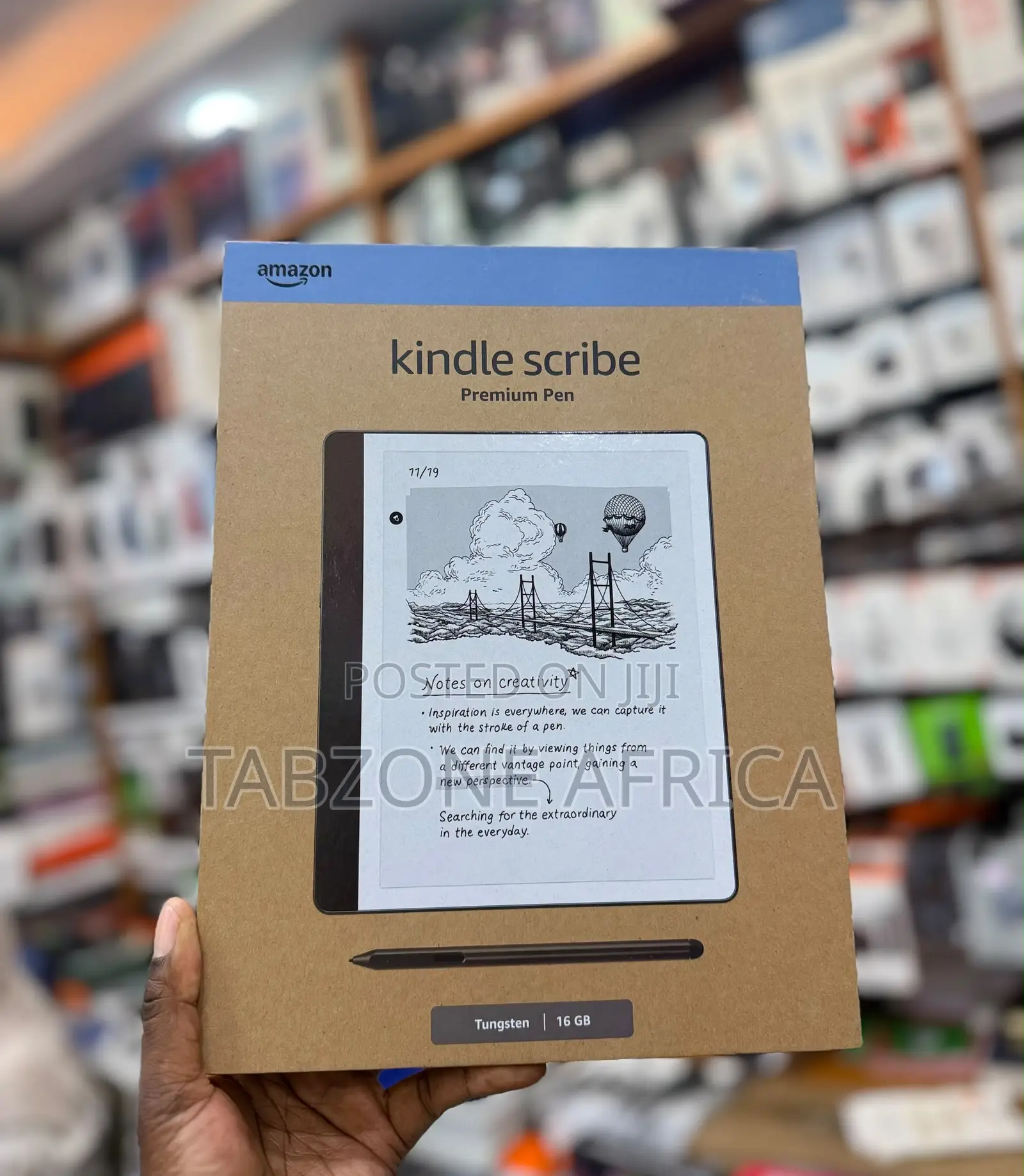 New Amazon Kindle Scribe (2024) 16 GB Black