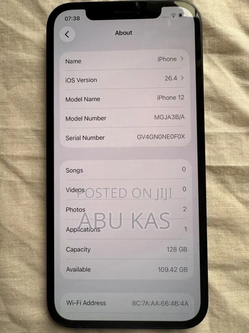 Apple iPhone 12 128 GB Black