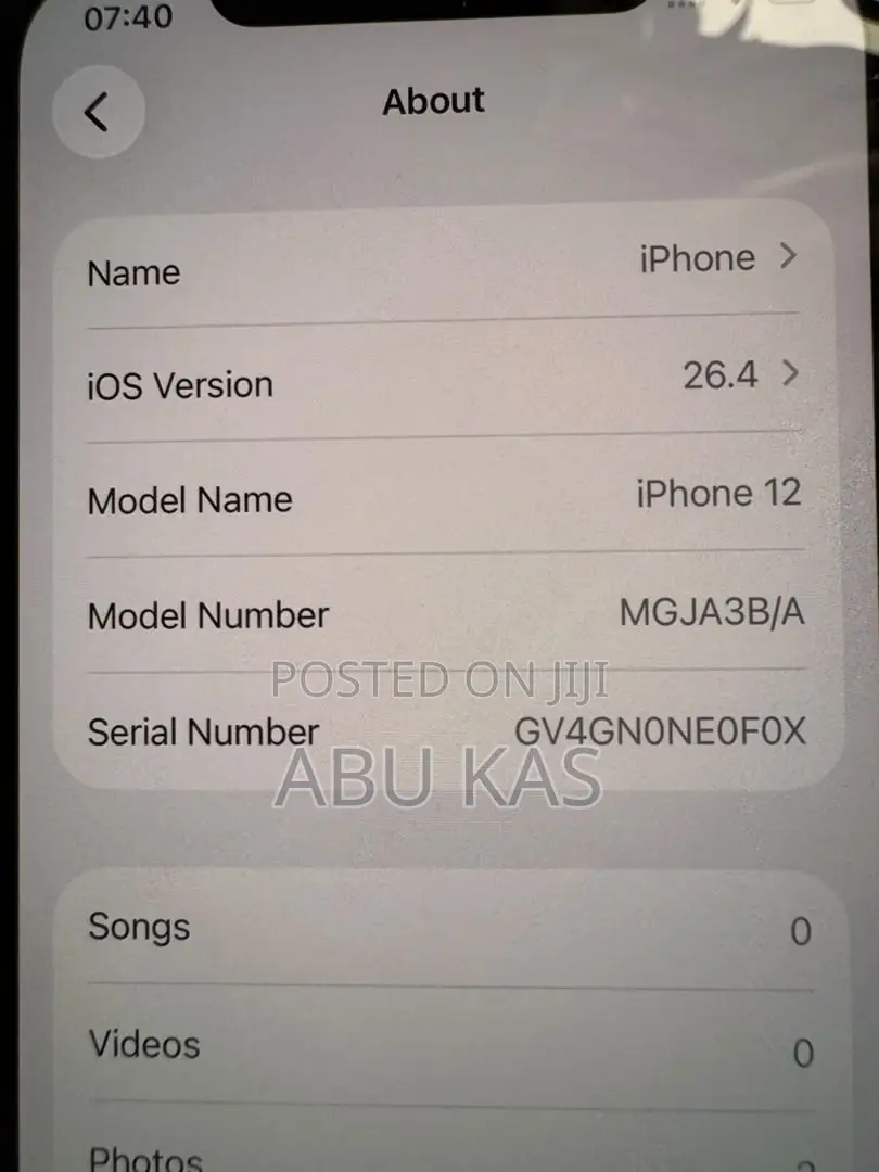 Apple iPhone 12 128 GB Black
