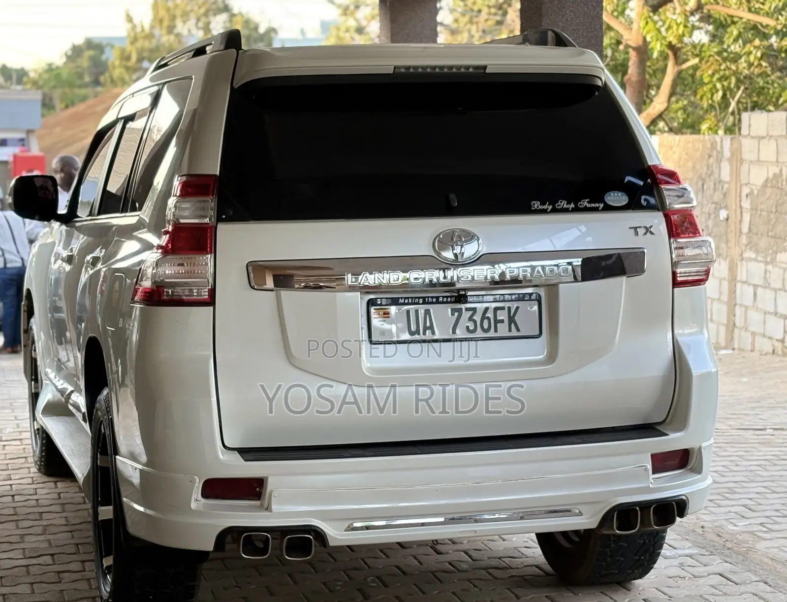 Toyota Land Cruiser Prado 2.7 VVT-i 2015 White