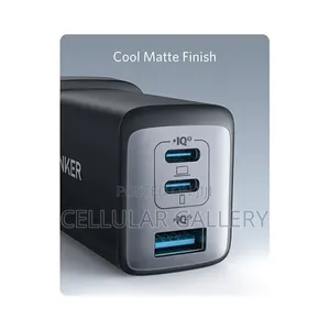 Anker Charger (65W, 3 Ports, GaN)