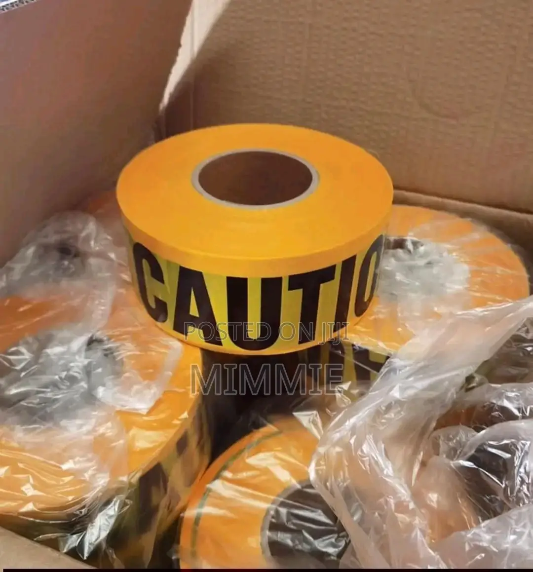 Caution Tape Yellow 500metres