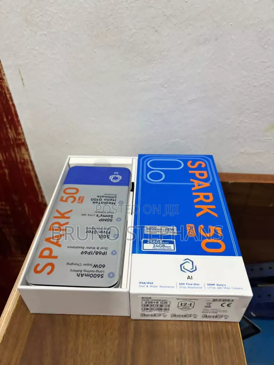 New Tecno Spark 50 Pro 256 GB Gray