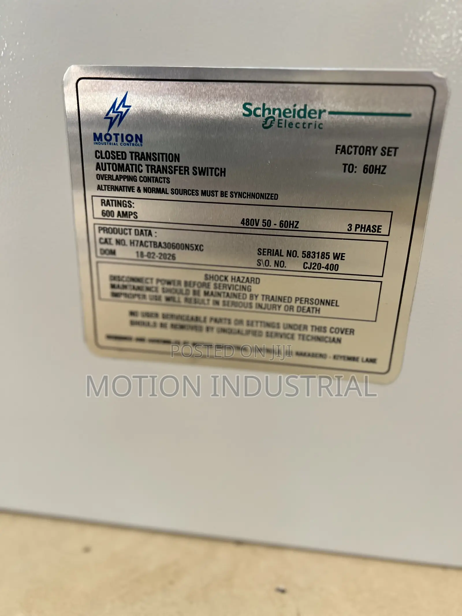 Automatic Changeover (ATS)