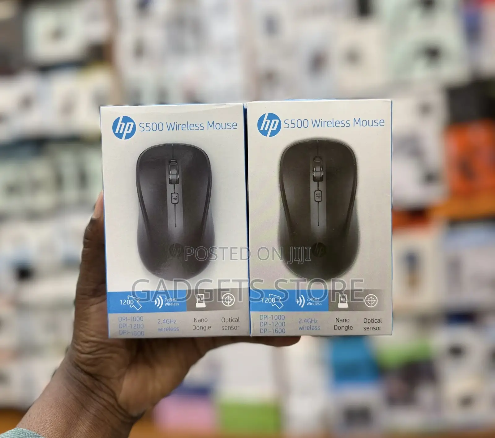 HP S500 Wireless Optical Mouse