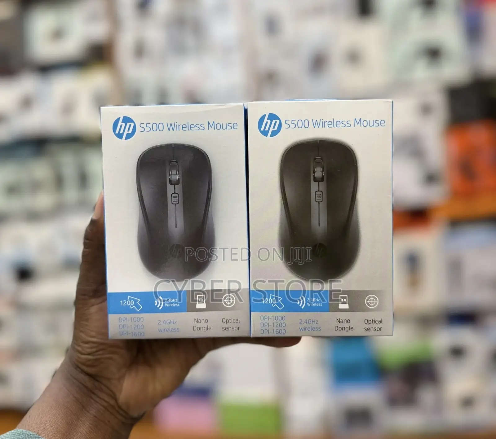 HP S500 Wireless Optical Mouse