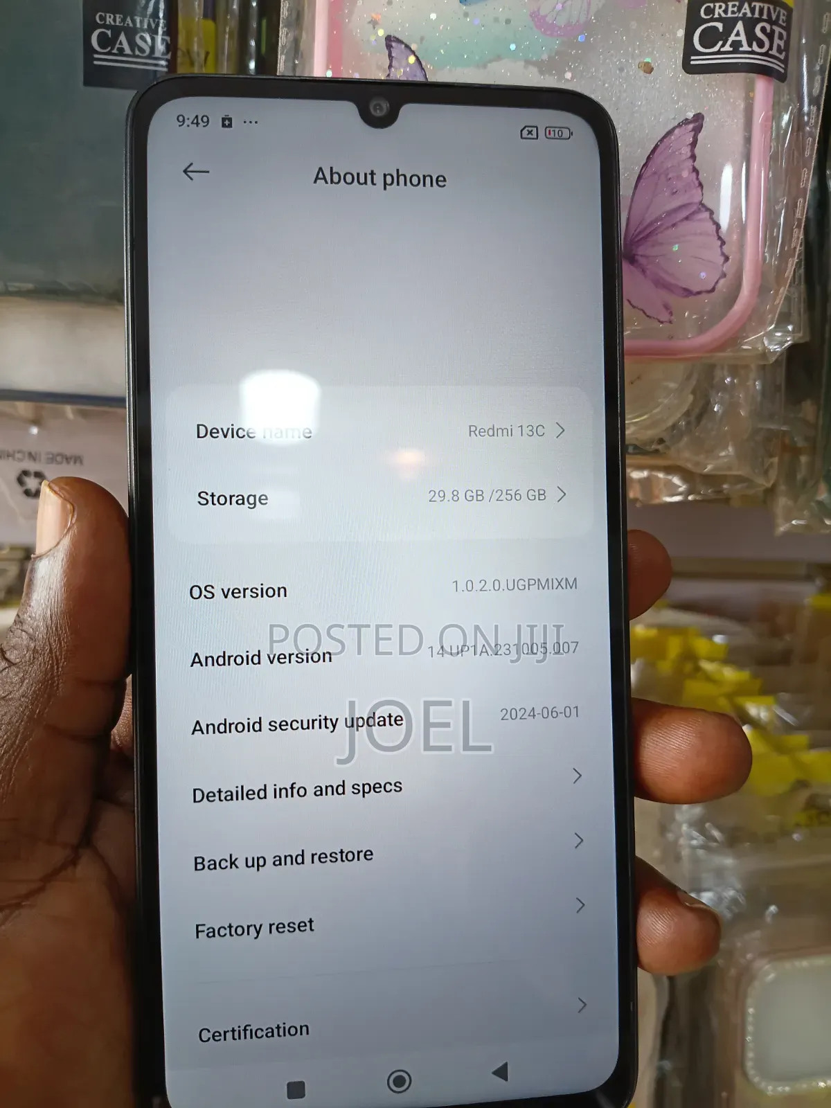 Xiaomi Redmi 13C 256 GB Black