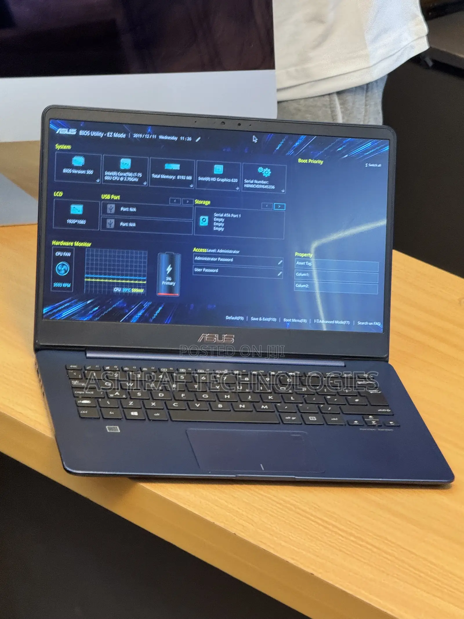 Laptop Asus A540LJ 8GB Intel Core i7 SSD 256GB