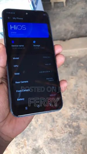 Tecno Spark 30 128 GB Black
