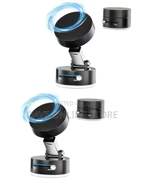 Car Phone Holder With Sanction Properties and a Magnetic Disc