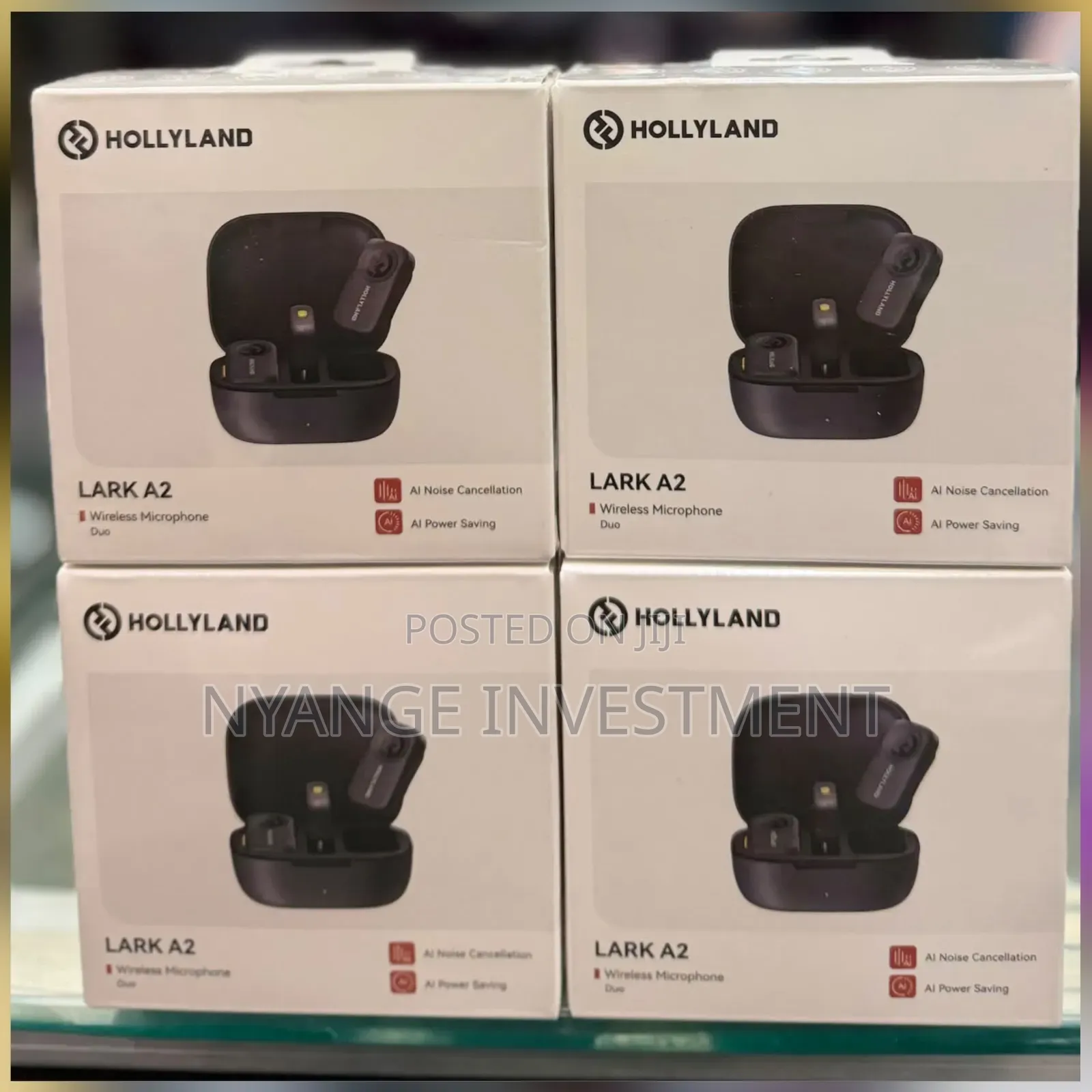 Hollyland Lark A2 Wireless Microphone Duo.
