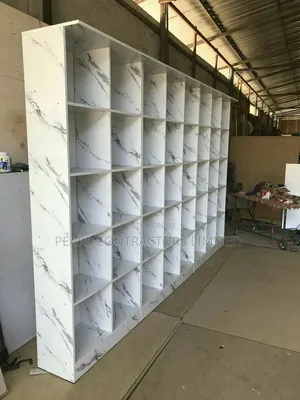 Shelves and Shop Cabinets and General Partitions Services. Call Now