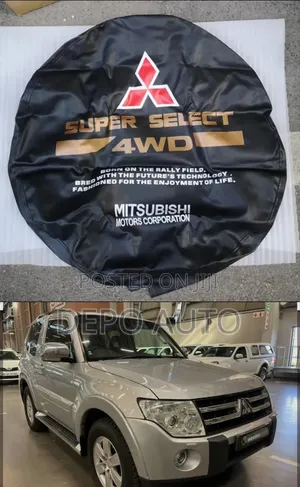 Mitsubishi Leather Tyre Cover